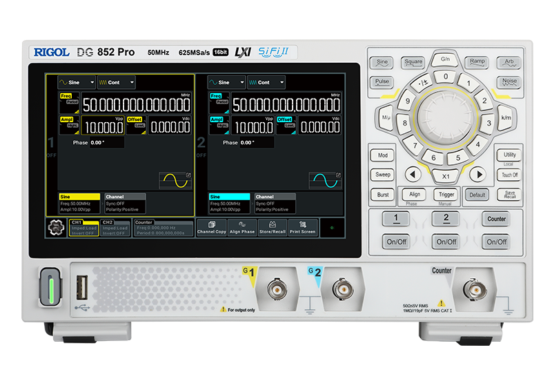 Rigol DG852 Pro - Waveform Generator