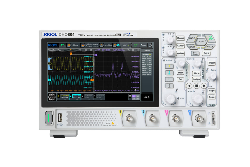 Rigol DHO804 - Compact Digital Oscilloscope
