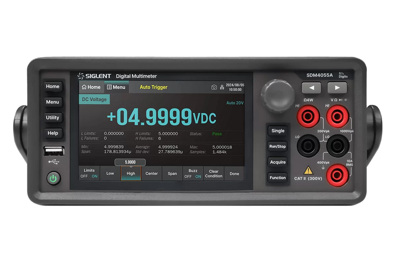 Siglent SDM4055A - 5 1/2 Digit Dual Display Digital Multimeter