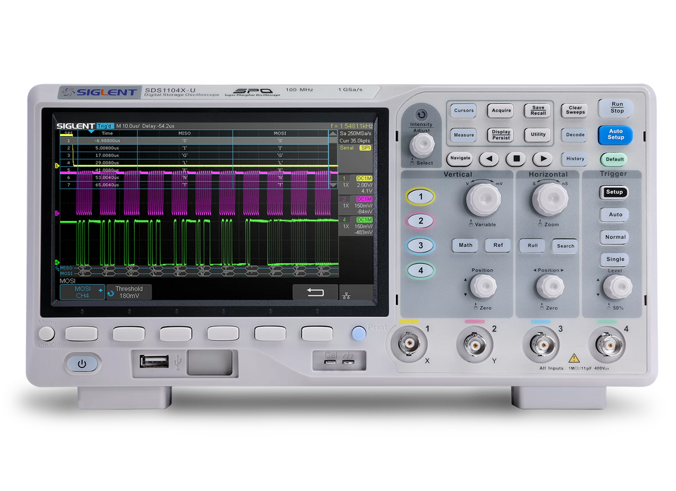 Siglent SDS1104X-U - Digital Oscilloscope