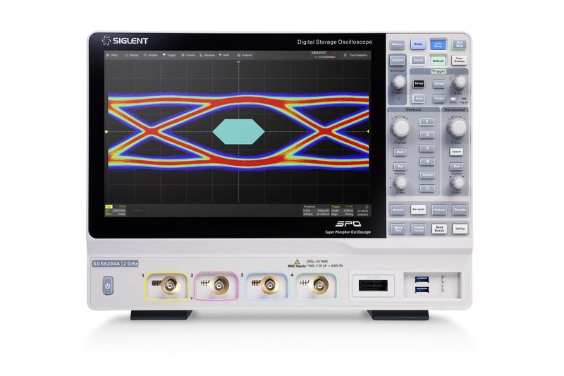 Siglent SDS6204A - 2 GHz Digital Storage Oscilloscope