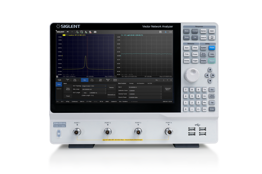 Siglent SNA5004A - Vector Network Analyzer (DEMO)