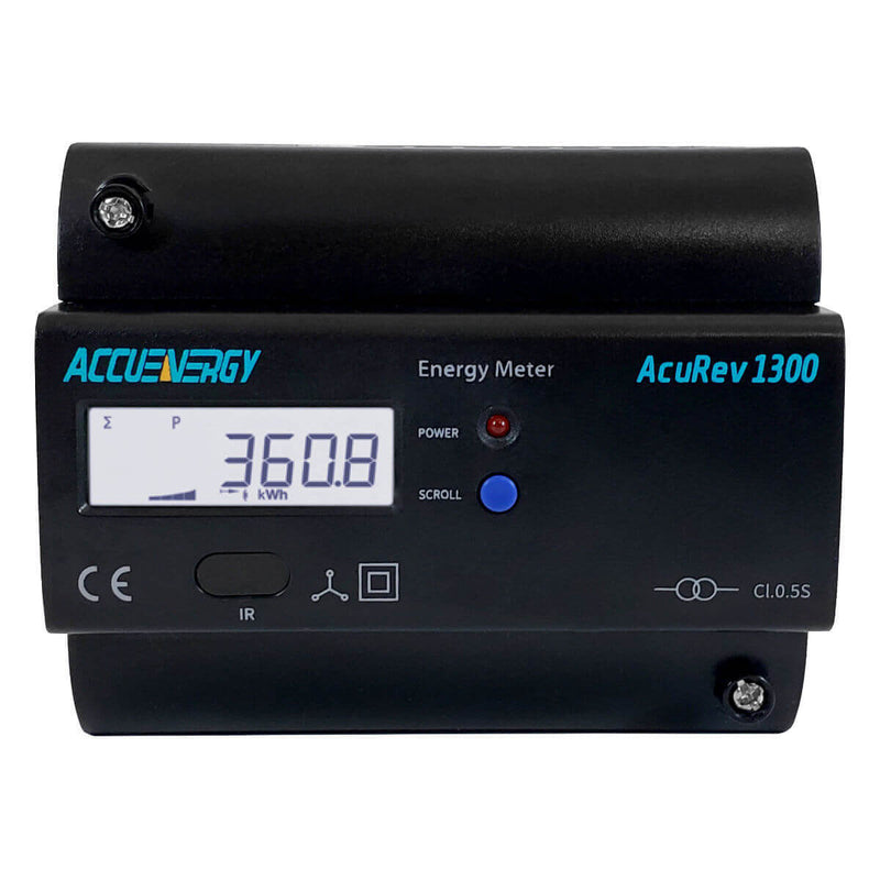 Accuenergy AcuRev 1312-5A-X1 - DIN-Mount Power and Energy Meter