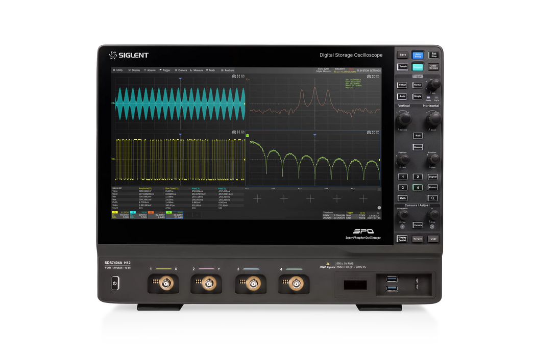 Siglent SDS7404A - 12 Bit 4GHz Digital Oscilloscope